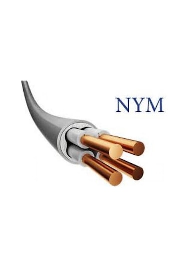 Öznur Kablo 3 X 4 Nym Antigron Bakır Kablo 10 M