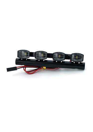 Kosona Trx-4 Ve Scx10 Rc Araçlar İçin 4'lü Led Çatı Aydınlatma Seti - 5v-7.4v Alüminyum Plastik