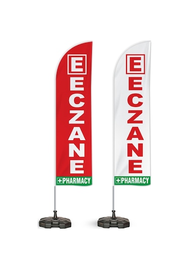 Eczane Pharmacy Yelken Bayrak 2'li Paket V3