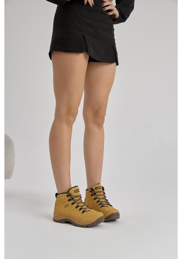 Rahat Kalıp Bağcıklı Unisex Camel Trekking Bot V2rts-0 Camel
