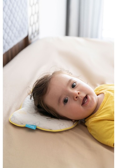 Visco Düz Kafa Yastığı Kafa Şekillendirici Visko Yastık 24x21x3 Cm