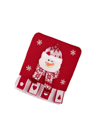 Noel İçin İdeal Elastik Sandalye Kılıfı. Yıkanabilir Kumaş, Canlı Renkler, Sandalyeleri Süslemek İçin Mükemmel.