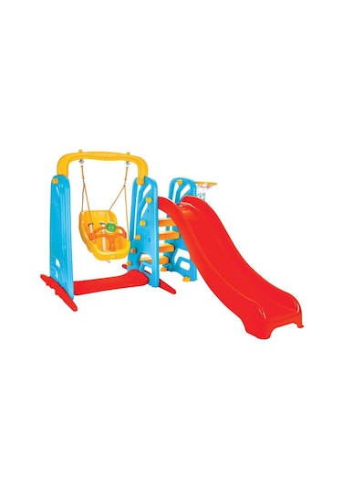 Pilsan Şirin Kaydırak Ve Salıncak Seti 06 141