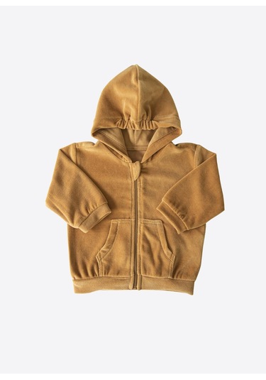 Organik Letonya Kadife 2'li Takım Hardal HARDAL