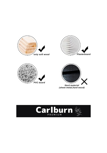 Premium 16 Parça Panç Seti Ağaç Kesme Alyan Anahtarlı Alçıpan Tavan Kesme Matkap Ucu Takımı