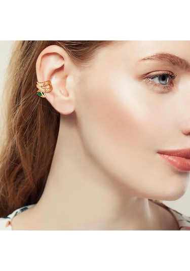 Aquamarıne Gaga Olmayan 925 Ayar Gümüşten Yılan Bileklik Doğal Akikli 276663967 Altın