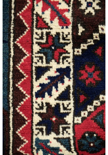 Döşemealtı El Dokuma Halısı - %100 Doğal Yün - Leh28290046 Kırmızı