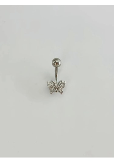 Ieg - Kelebek Detaylı Göbek Piercing Elk-bjtıeg Çok Renkli 97185462
