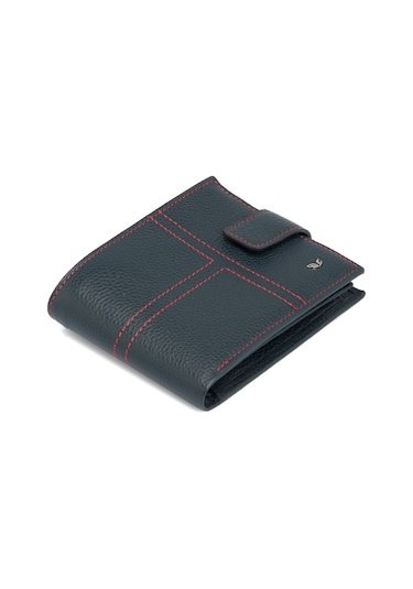 Tergan Lacivert Deri Erkek Cüzdanı 01559X86
