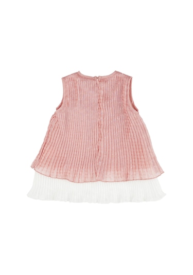 Best Kids Kız Bebek Pilili Elbise 001
