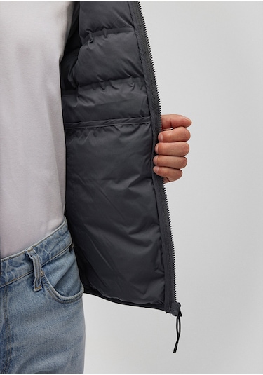 Mavi - Lacivert Şişme Mont 0110295-80776 Lacivert