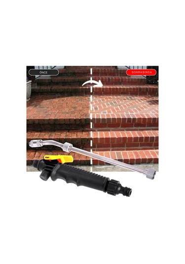 Techtic Bahçe Sulama Yüksek Basınç Su Tabancası 30 CM