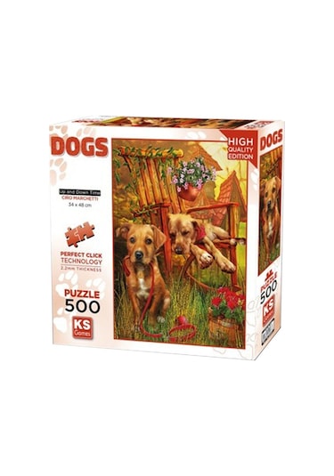 20067 Up And Down Time 500 Parça Puzzle -ks Puzzle