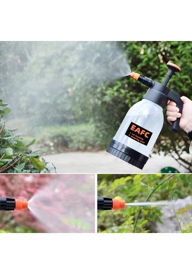 Xuweiwei Siyah Manuel Araç Yıkama Sprey Şişesi 40 58 Oz Dayanıklı Pp Köpük Ve Bahçe Sulama