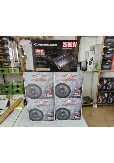 Cadence 20 Cm 2 Takım 120 Rms Cadence 4x70 Rs Anfi Dom Tiz Kıngvo