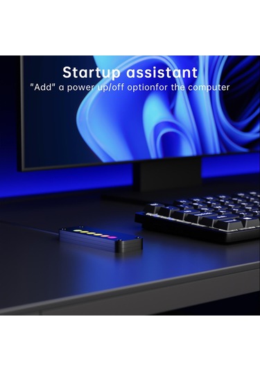 Homyl Masaüstü Bilgisayar Anahtarı Pc Için Güç 2m