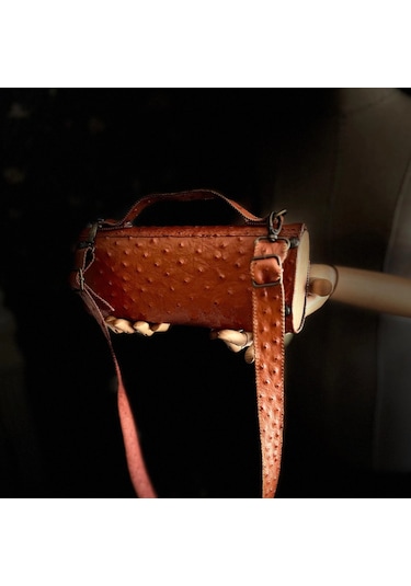 Hakiki Deri, El Yapımı Bayan Çanta, Bayan Cüzdan Larissa V33 Turuncu