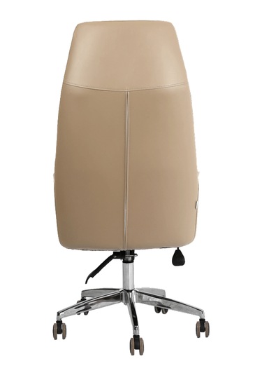 Hunt Mobilya Vaga Krem Deri Ofis Yönetici Koltuğu Krem