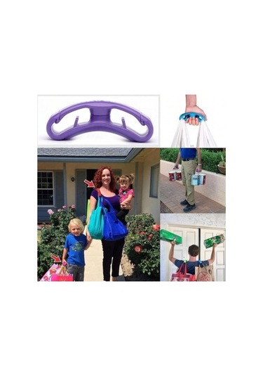 Alışveriş Çantası Taşıma Aparatı Omuzda Poşet Taşıma Ağır Yük