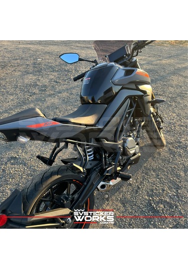 Cfmoto 250nk Sticker Arka Kuyruk Üzeri Nk Yazılı Sticker Sağ Sol Set