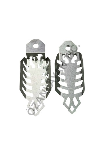 Motosiklet Universal Amortisör Koruyucu Gri Tk