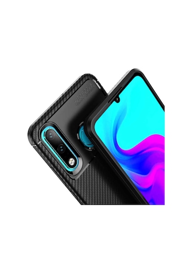Huawei P30 Lite Kilif Karbon Silikon Case 389460418