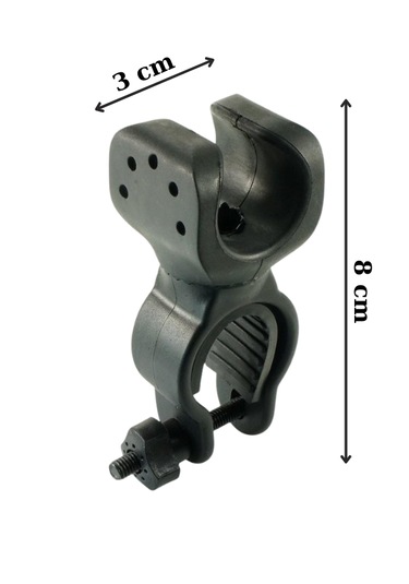 Çok Amaçlı Lamba & Fener Tutucu Aparat - Bisiklet Farı Bağlantı B