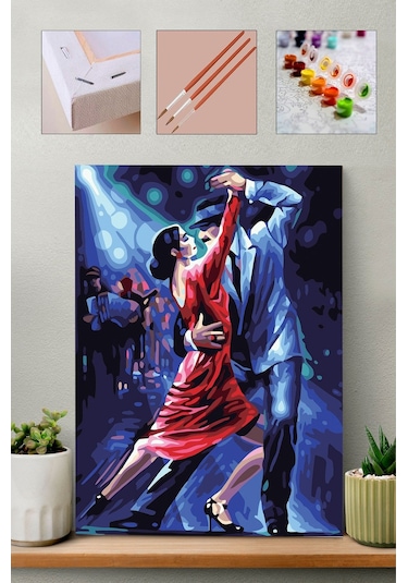 Sayılarla Boyama Seti - Dans Renk