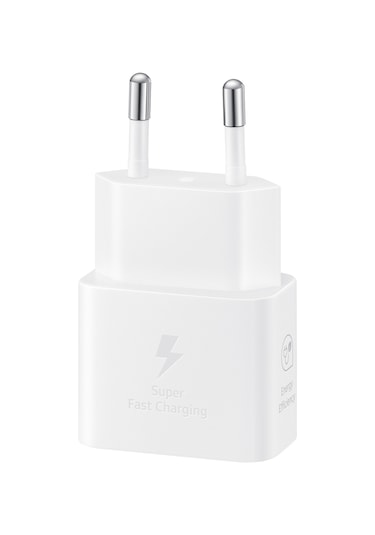 Samsung EP-T2510N Type C Hızlı Şarj Adaptörü 25W Beyaz