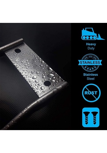 Pazly Paslanmaz Çelik Bahçe Hortum Organizatörü - Duvar Montajlı, 6.3x7x6.3 İnç, Ağır Hizmet, Patio Ve Garaj İçin