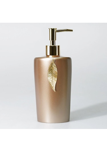 Leaf Çöp Kovası Vizon Altın Kahverengi