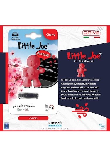 Little Joe Thums Up Cherry Kalorifere Geçme Oto Kokusu Kiraz