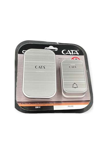 Cata Uzaktan Kumandalı Zil Kinetik Enerjili 220 Volt Ct-105