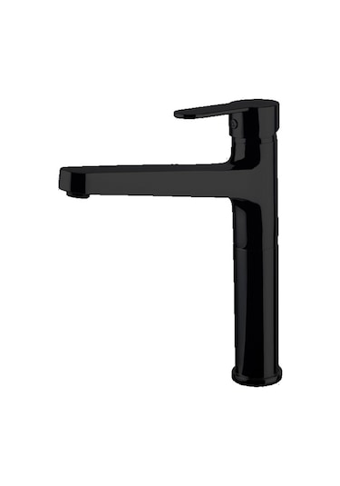 Newarc Domino 971001B Çanak Tipi Lavabo Bataryası Siyah