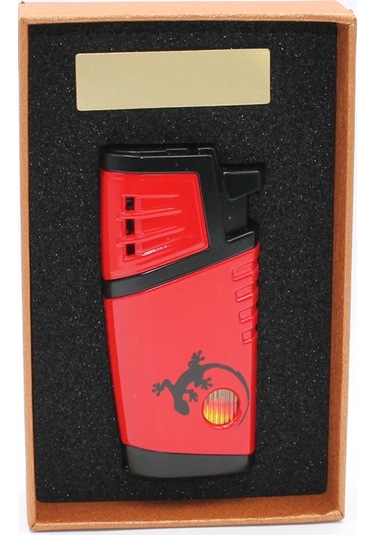 Silvio Monetti Kırmızı Gazlı Torch Pürmüz Çakmak Smc547Mr02 Kırmızı