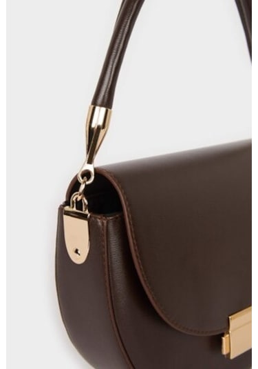 DeFacto Kadın Suni Deri El Çantası D4079AXNSBN45 Kahverengi