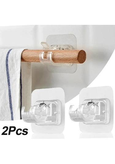 Padalink 2 Adet Otostik Pencere Perdesi Direği Tutucusu - Delik Açmadan Kurulum, Ayarlanabilir Perde Ve Banyo Perdesi Rakoru, Abs Malzeme Diğer