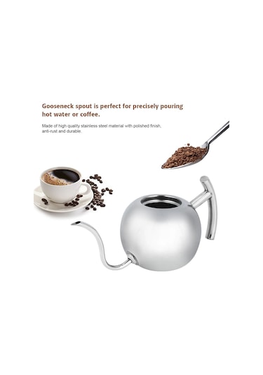 Paslanmaz Çelik Kahve Çaydanlığı Kahve Dökme Damlama Diğer