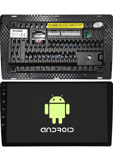 9'' Android Oto Tablet 2-32 Kameralı Rose Dc-8509bt-232