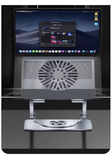 10-17.3 İnç Magnetli Fanlı, Carbon 360 Mekanizmalı Telefon Ve La