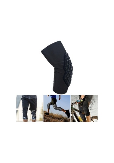 Pazly Suntek Kaymaz Diz Pedleri - Esnek Dizlik Koşu Bisiklet M Model Çok Renkli