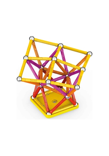 Geomag Manyetik Çubuklar Classic Seri Zeka Oyunu Manyetik Yapı Oyunu 93 Parça