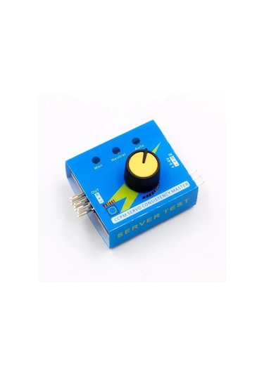 Devredünyası-Servo Motor Hız Kontrol Servo Test Cihazı Esc Tester - 3 Kanal