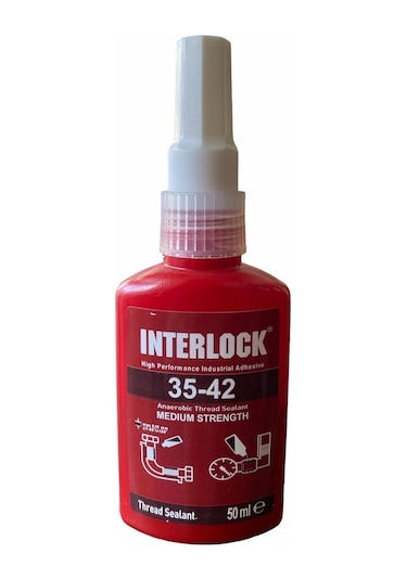 İnterlock 35-42 Orta Mukavemette Kenetleme Ve Sızdırmazlık 50 Ml