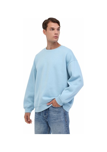 Lumberjack Mb Ros 16hs108 5pr Mavi Erkek Sweatshirt Mavi