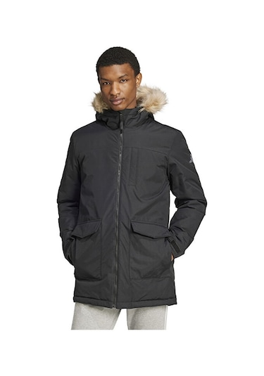 Adidas Paveric Fur Par Erkek Günlük Mont Ix8888 Siyah Ix8888 Siyah