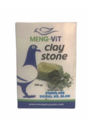 Meng-vit Clay Stone 450gr Pişirilmiş Doğal Kil Blok