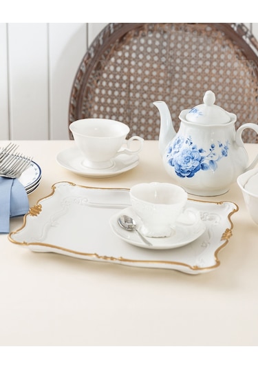 Madame Coco Camelote Varaklı Küçük Tepsi 1plse032