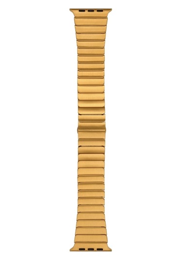 Watch Ultra 49mm Kordon Uyumlu Krd-79 Metal Strap Kayış Effx- Gümüş