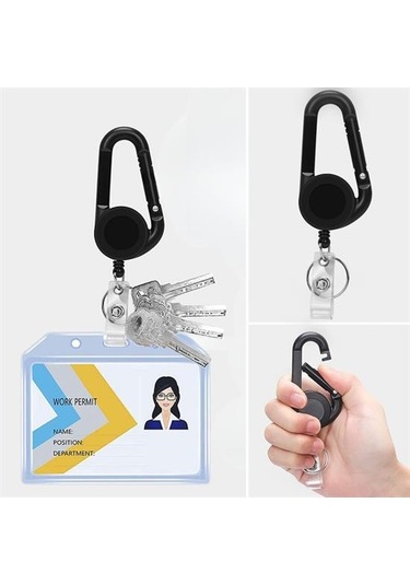 Buffer Teleskopik Karabina Aksesuar Anahtarlık